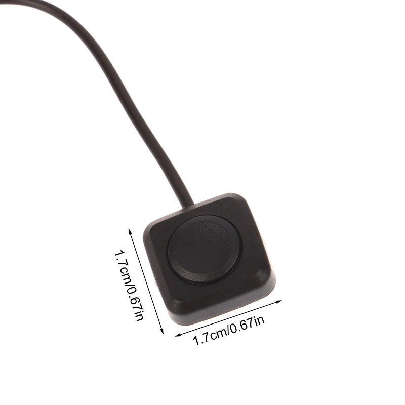 1Pc Momentary Push Button On Off Switch Black Plastic 12V 24V Car Alarm Button DIY Flashlight Surface Mount Mini Button Switch‘