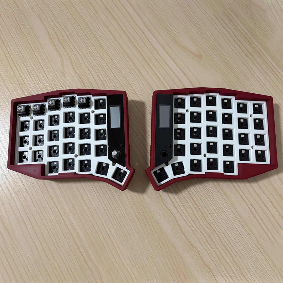 Sofle 分割キーボードキット デュアルモード有線 Bluetooth ワイヤレス