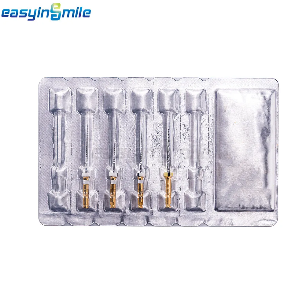 EASYINSMILE 4Pcs Endo NITI Files #16 Dental Endodontic X-PATH Root Canal Files 25MM Assorted Engine Tip