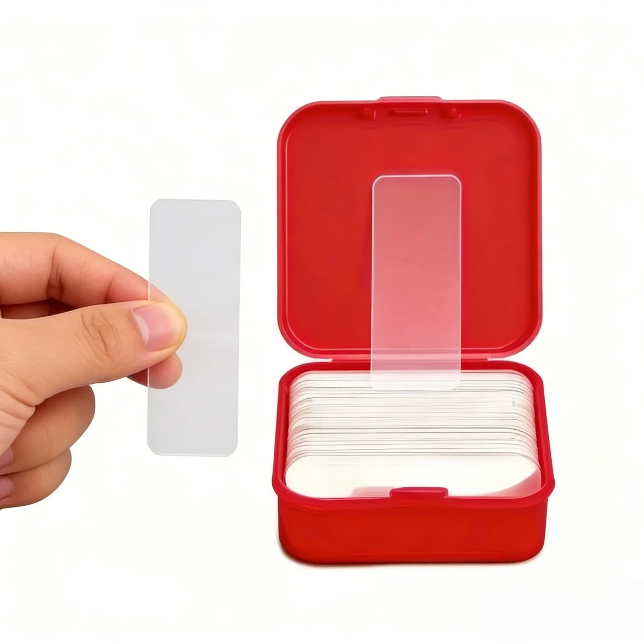 120 Rolls of Reusable Double-Sided Tape (2 Boxes) - Clear Residue-Free Strong Adhesive, Suitable for Spring Festival Couplets