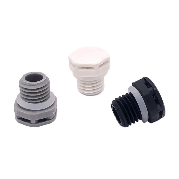 IP68 Waterproof metal air vent plug with e-PTFE breather M12 for LED