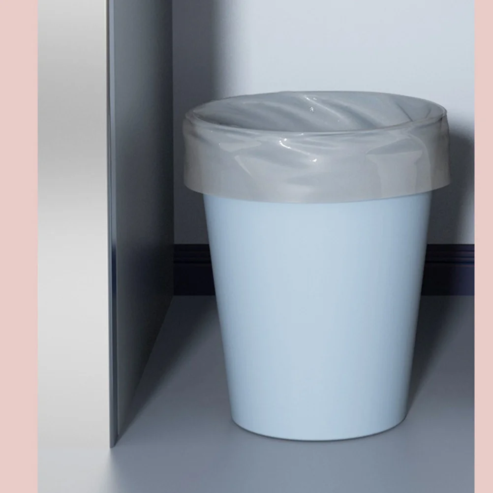 200 قطعة 10 لفات سميكة مانعة للتسرب القمامة أكياس القمامة القوية للمنزل مكتب سيارة الحمام المطبخ ارتفاع درجة الحرارة #5