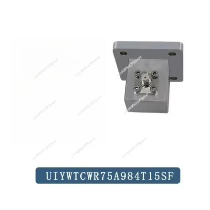 Waveguide coaxial conversion WR62 (BJ140) to SMA connector