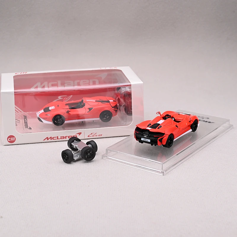 CMModel 1/64 Mclaren Elva Supercar Diecast Model