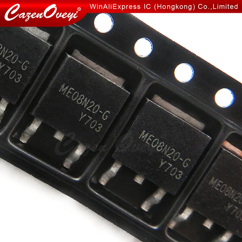 5pcs/lot ME08N20-G 8N20 ME25N06 25N06 ME60N03A ME60N03 TO-252 In Stock