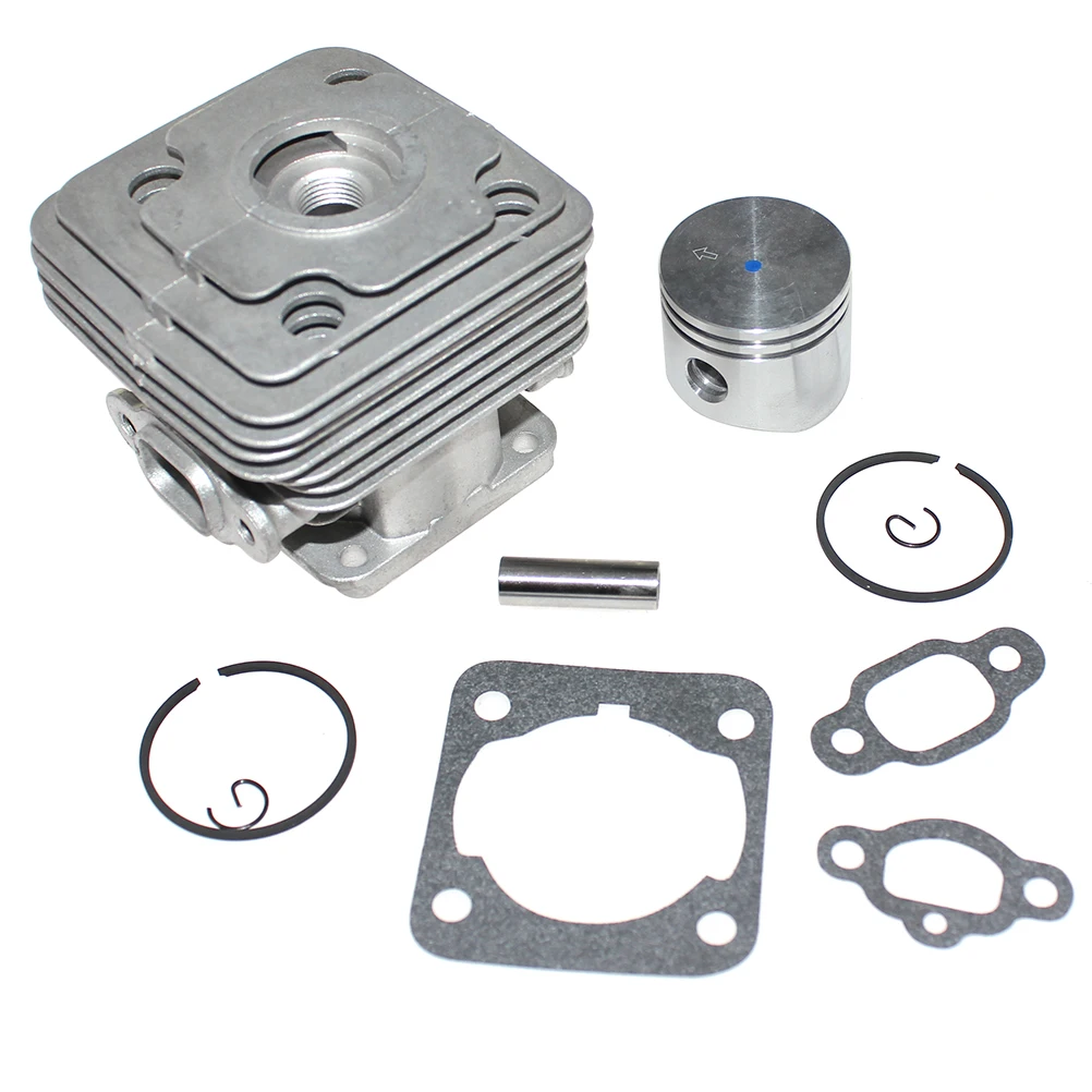 Cylinder Piston Kit For Oleo-Mac 741 BC420 BCF420 Sparta 42 44 420 440 441 4400 OM43 EFCO 8410 DSF4200 EF4300 Stark 37 38 42 44