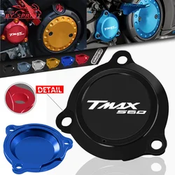 TMAX560 Motorcycle CNC Engine Stator Cover Engine Protective Decoration Cap For tmax560 TMAX 560 TECH MAX TMAX 2022 2023 2024