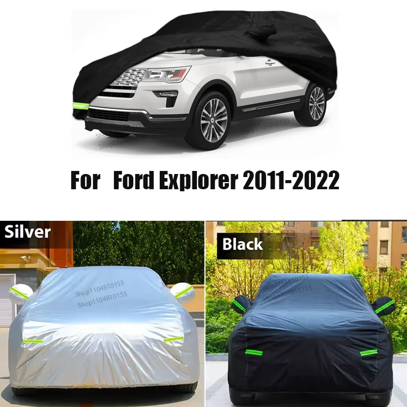 

210T outdoor Waterproof Custom Car Covers for 2011-2022 Ford Explorer 100% Waterproof Windproof