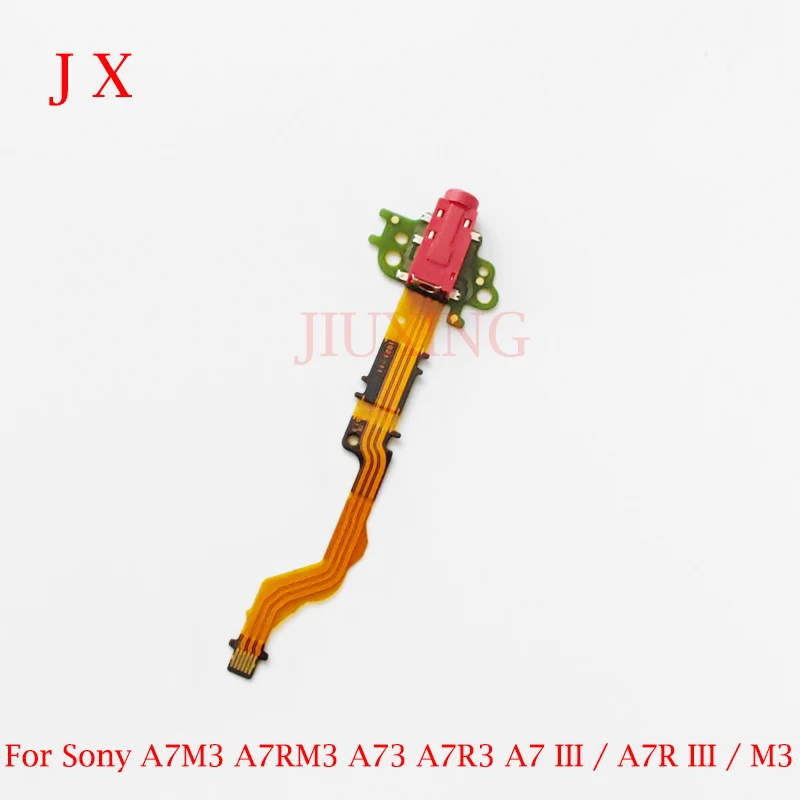 NEW Original A7III A7RIII MIC Microphone Jack Interface Cable Flex FPC For Sony A7M3 A7RM3 A73 A7R3 A7 III / A7R III / M3