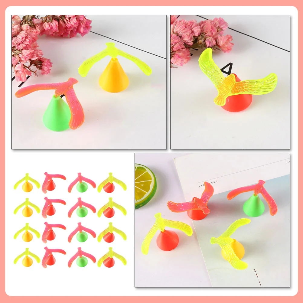 40 Pcs Balanced Eagle Gravity Bird Toy Early Educational Set Mixed Color Toys Plastic