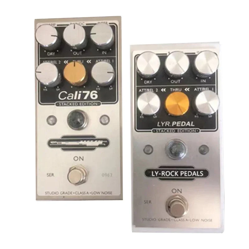 LY-ROCK Cali76 Rock Elektrische Gitaar Compressie Stompbox Cali76 Dubbele Druk Stack Bass Gitaar Effect Pedaal Originele Kloon - afbeelding 1