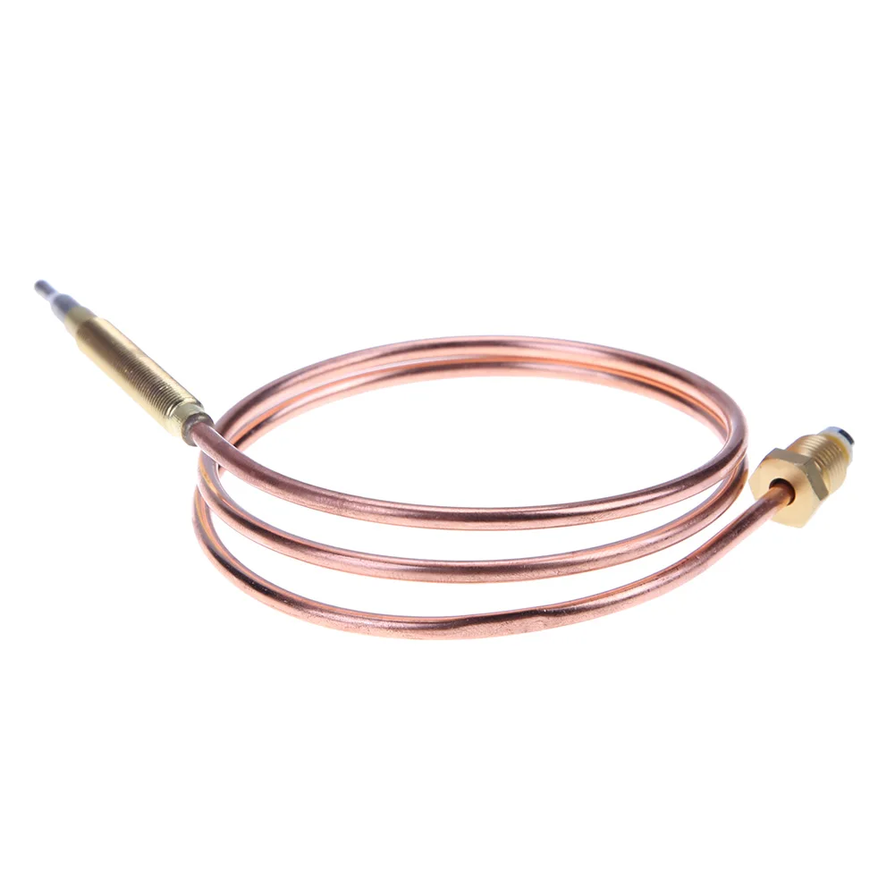 1-30Set 60cm Thermocouple Gas Valve Boiler Temperature Sensor Thermometer Probe Hot Water Gas Valve Induction Line Tool  Set