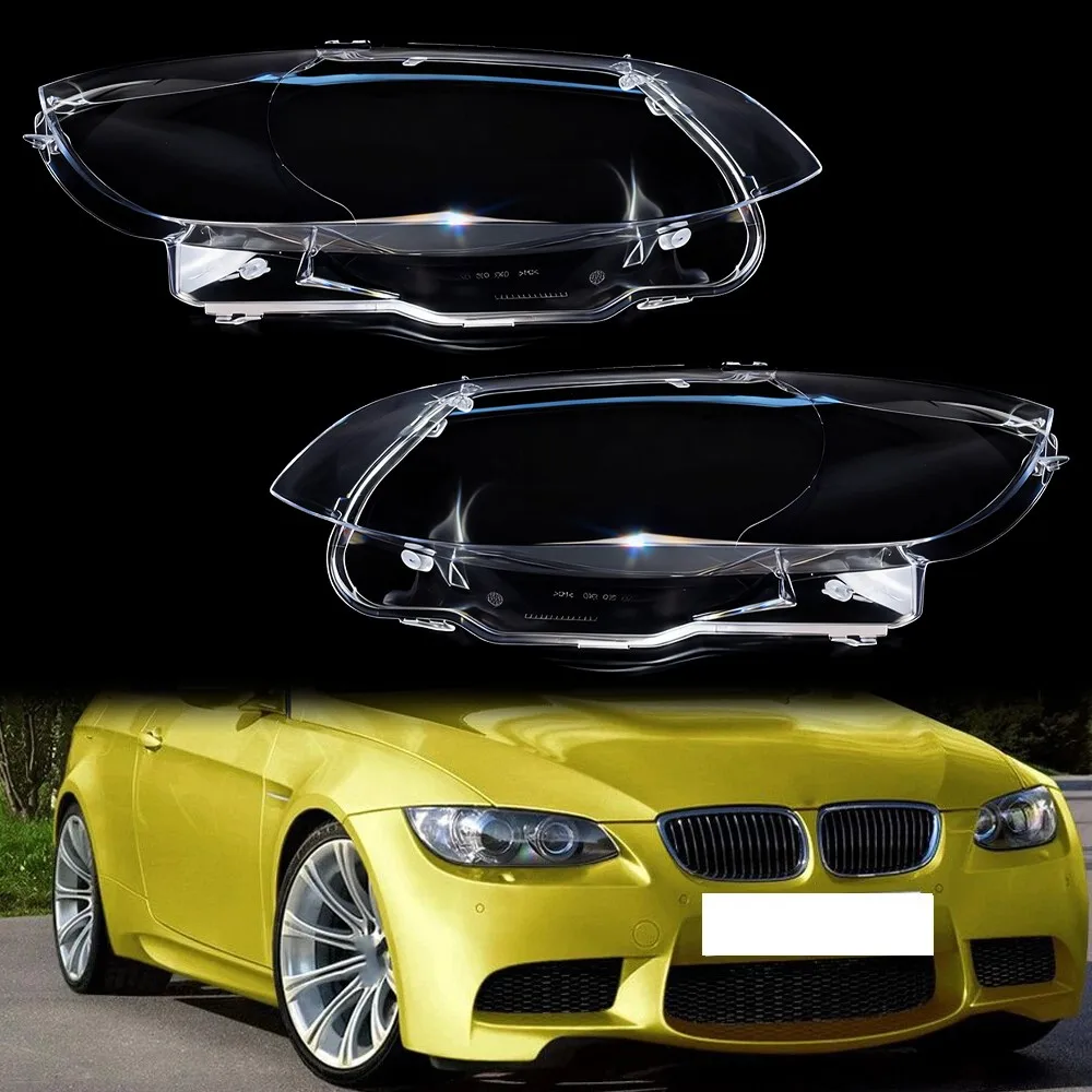 

Прозрачная крышка фары (плафон) для BMW E92 E93 Coupe M3 328i 335i 2006-2009 годов, корпус фары, абажур