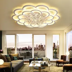 Kristal Moderne Led Kroonluchter Voor Woonkamer Slaapkamer Studeerkamer Huis Deco Acryl 110V 220V Plafond Kroonluchter Armaturen