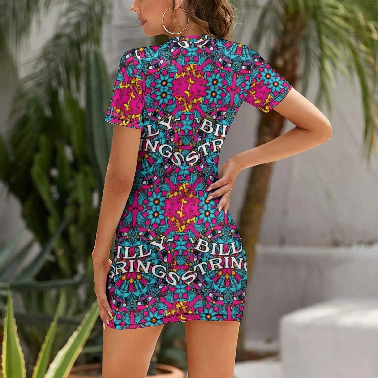 Billy Strings Short-Sleeved Dress elegant party dresses for women 2026 birthday dress for women luxury 2026 Dress