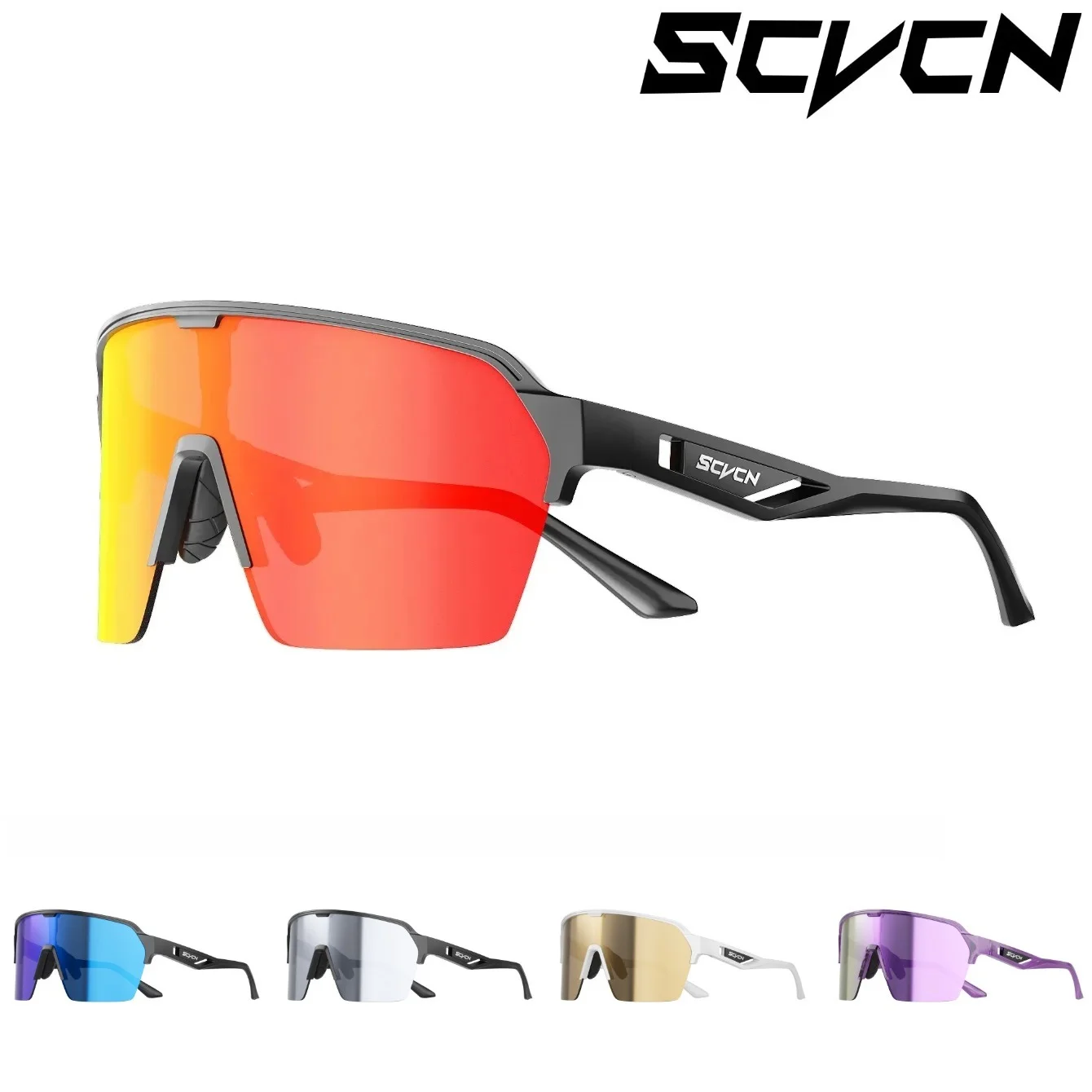 AliExpress SCVCN Cycling Glasses Photochromic Sunglasses for Men Outdoor Sports Glasses UV400 Eyewear MTB Cycling Goggles Bicycle Women