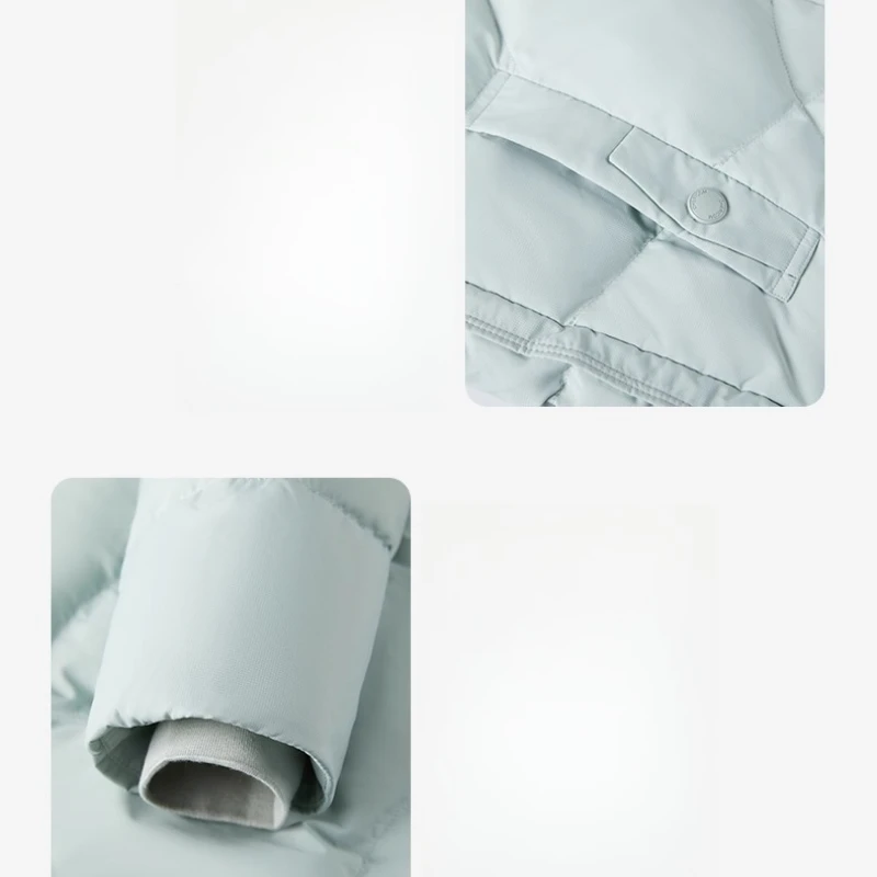 Piumino corto da donna Chericom 2025 inverno con cappuccio colletto alla coreana termico solido minimalista pendolarismo capispalla casual Y309175Y