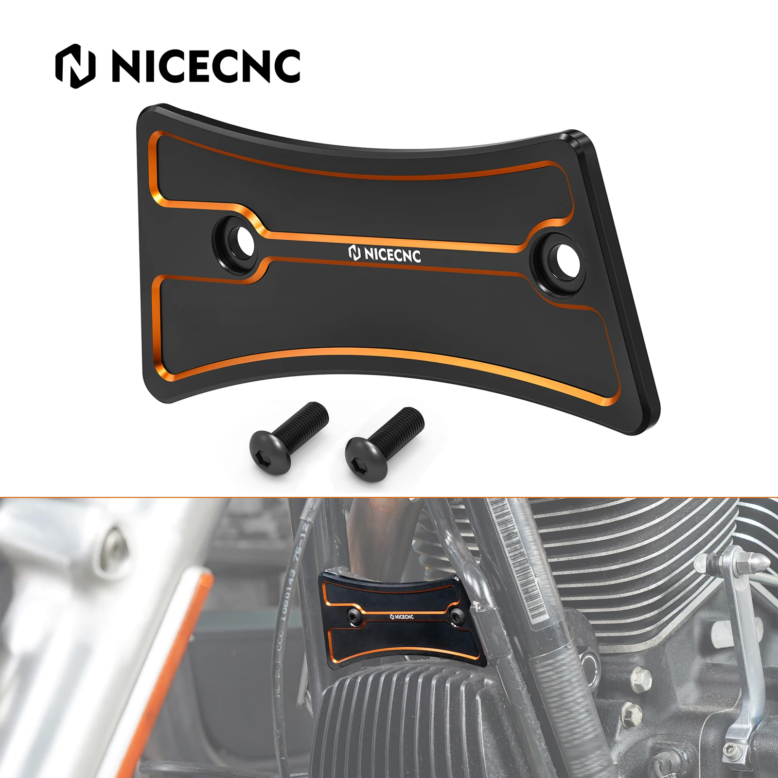 

For 17-2023 Harley Road Glide/ST FLTRX FLTRXS Street Glide/ST FLHX FLHXS Road King/Special FLHR Frame Downtube Crossbrace Cover