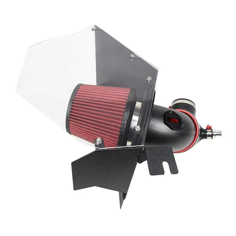 

2019+ для Toyota для Supra A90 A91 для BMW Z4 M40i 3.0T B58 GEN1 GEN2 Впускная труба с сухим углеродным волокном серии холодного воздуха