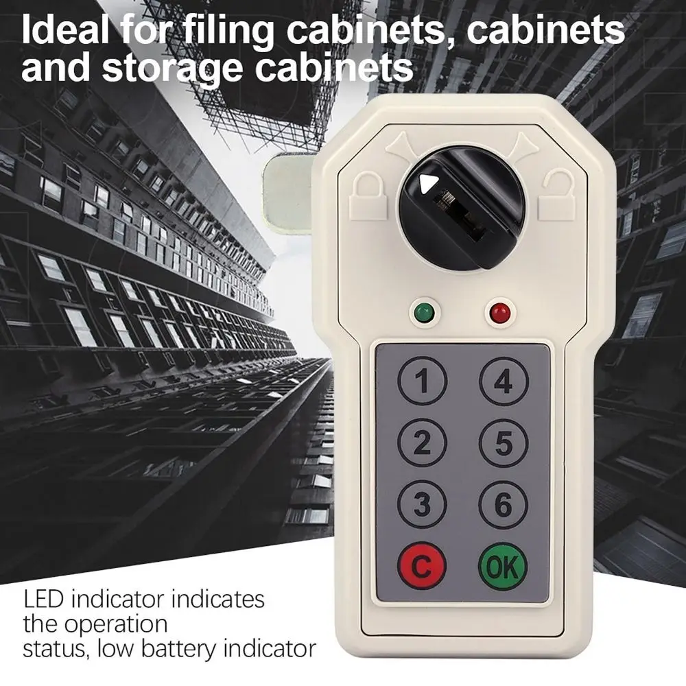 Anti-Theft 6 Digit Code Combination Cam Lock Metal Rustproof Cabinet Coded Lock Weatherproof Digital Keypad Lock Shoe Cabinet