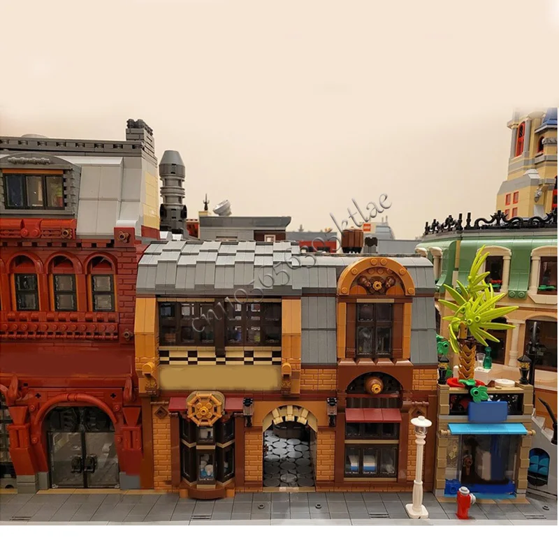 2626 Uds. Construcción de cerámica MOC, bloques de construcción Modulares personalizados, tecnología de ladrillo Popular, juguete para regalo de cumpleaños DIY creativo