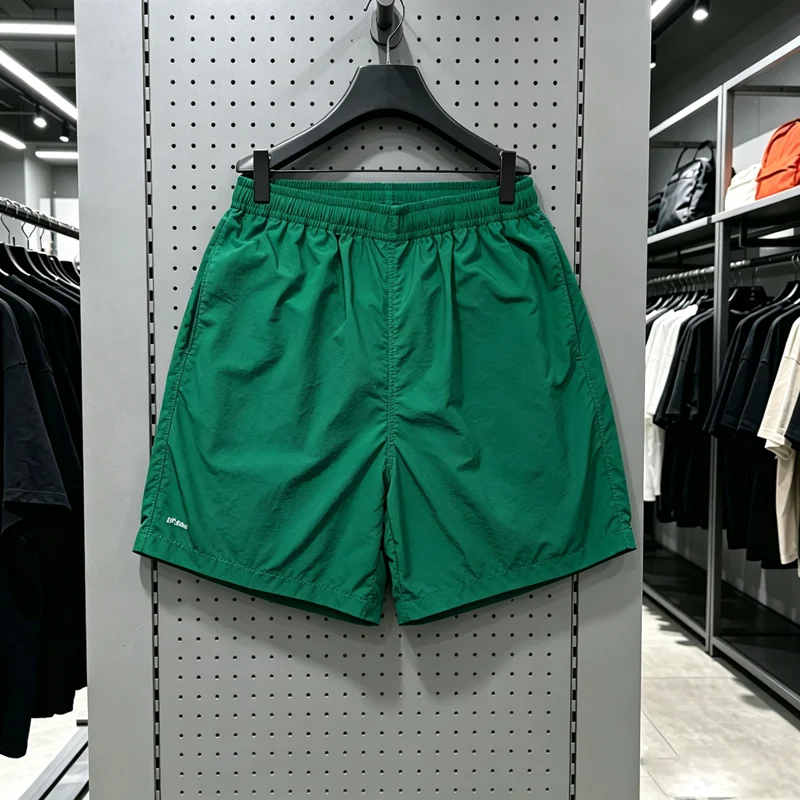 Print Logo MADNENSS MDNS Shorts Blue Green Short Pants Japan Men Women Loose Drawstring Nylon Waterproof Shortpants Breeches