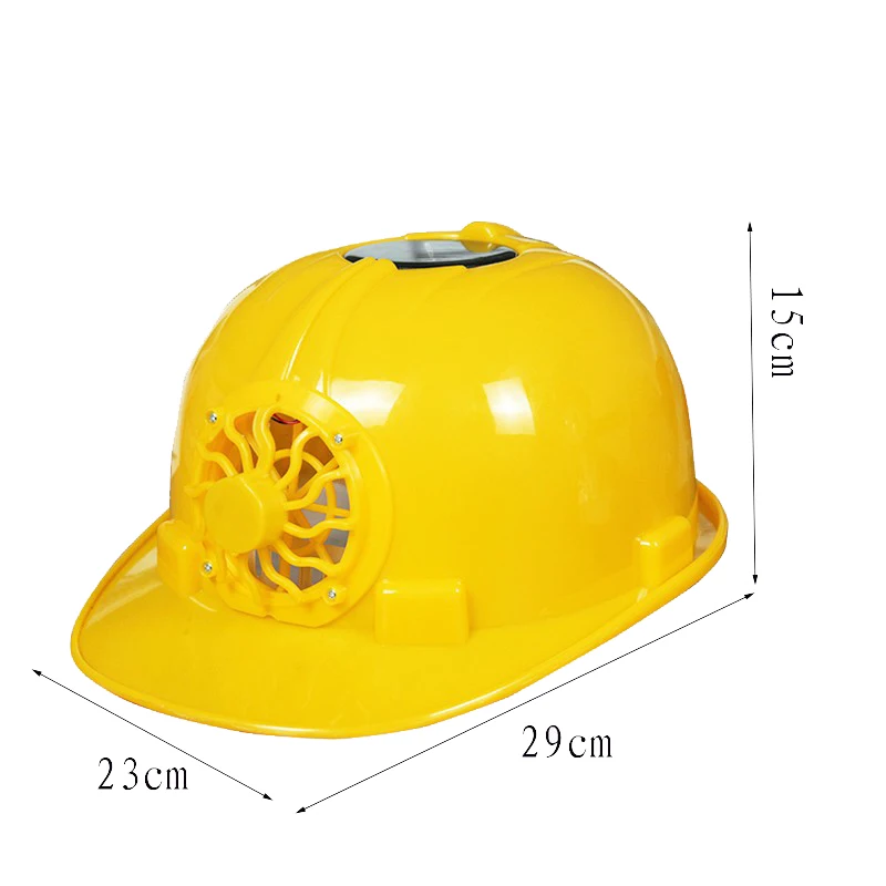 Safety Helmet Hard Hat Multi Purpose Solar Fan Helmet with Construction Site Sunscreen Breathable Helmet for Outdoor Protective