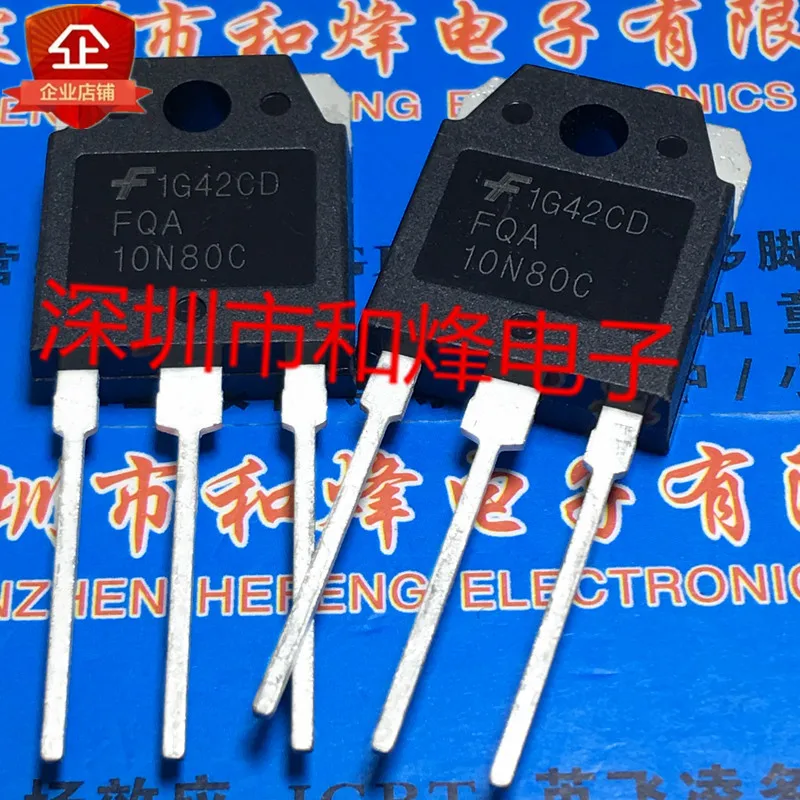 5PCS-10PCS FQA10N80C TO-3P NEW AND ORIGINAL ON STOCK