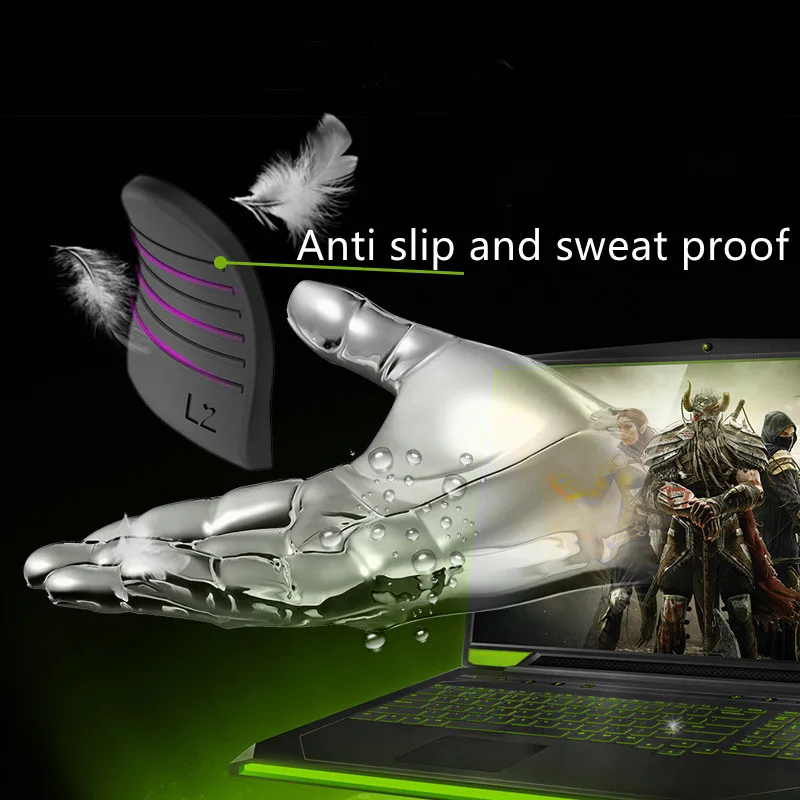 تحديث المضادة للانزلاق الموسعة الزناد زر L2 R2 الزناد التناظرية موسع D-الوسادة مفتاح قبعات ل PS5 بلاي ستيشن 5 غمبد ملحق