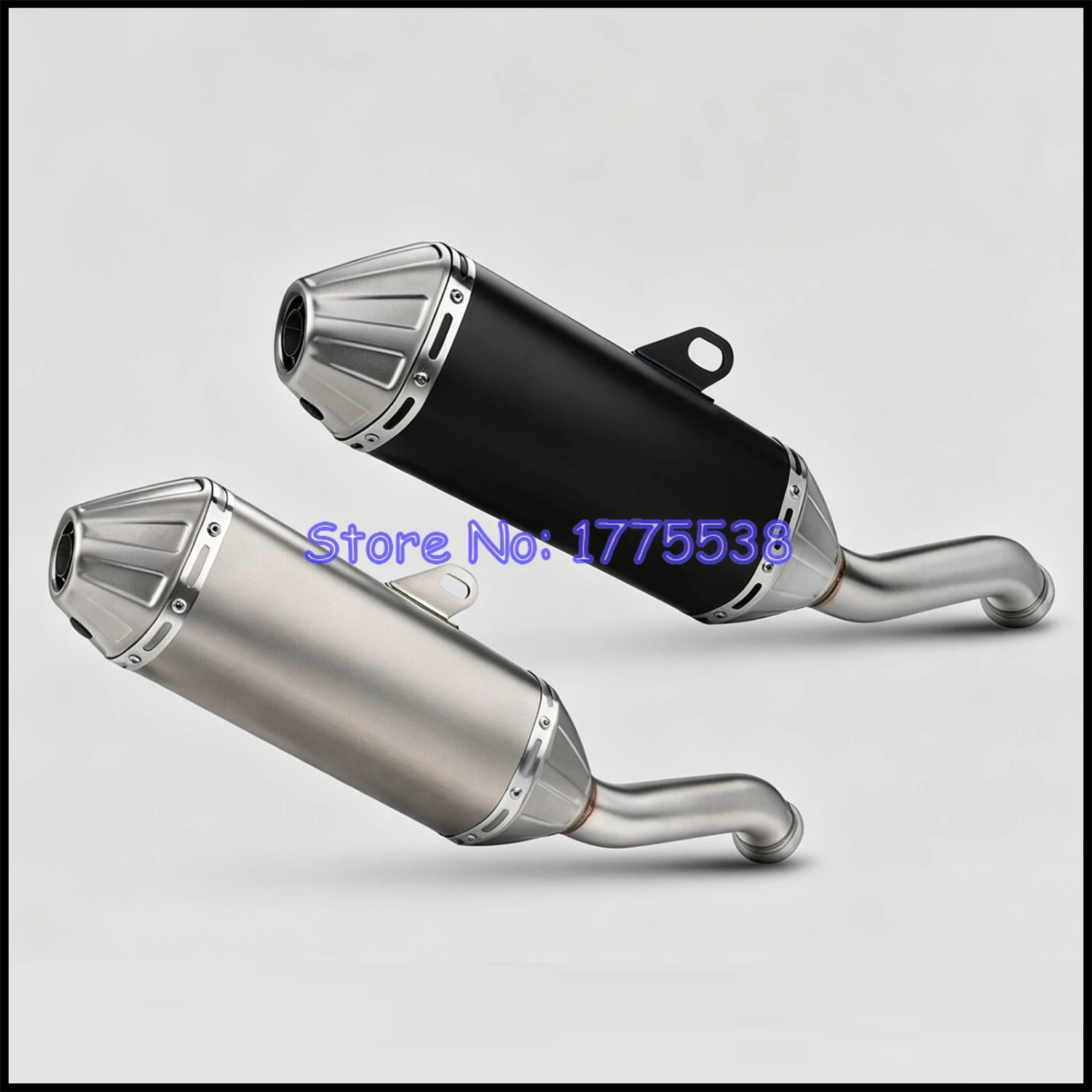For KTM 890 SMT 2023-2026 Motorcycle Exhaust Slip-on Mid Link Pipe Escape Moto Muffler Can Pot