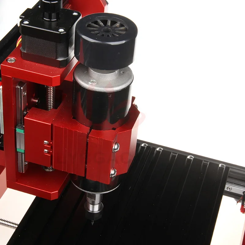 LY 3020 Plus Rotaie quadrate ad alta precisione Macchina da taglio per incisione CNC da tavolo interamente in metallo per legno PVC Acrilico PCB Rame Alluminio