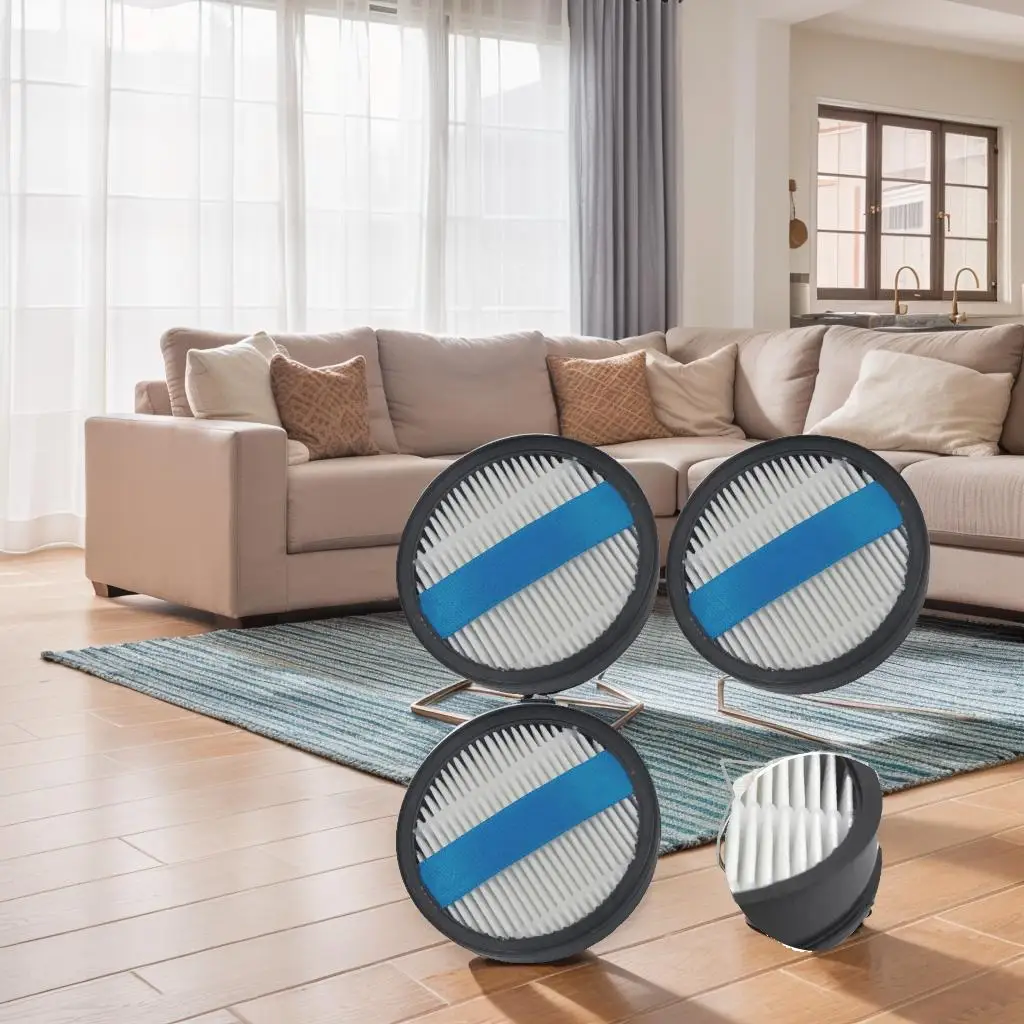 فرشاة فلتر فراغ عالية الكفاءة كما تظهر صور فلتر مكنسة Homany سهل الاستبدال لترشيح الغبار الفعال