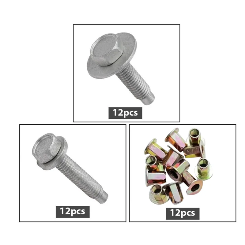 

Precisionn Tubular Side Step Hardware Kit 68193128AB For Dodge RAM 1500 2500 3500 2013-2023 Foot Bar Screws Car Accessories