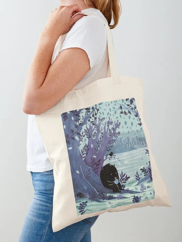 

A Quiet Spot of Tea Tote Bag Canvas stote bag Shopper bag Eco Shopper handbag
