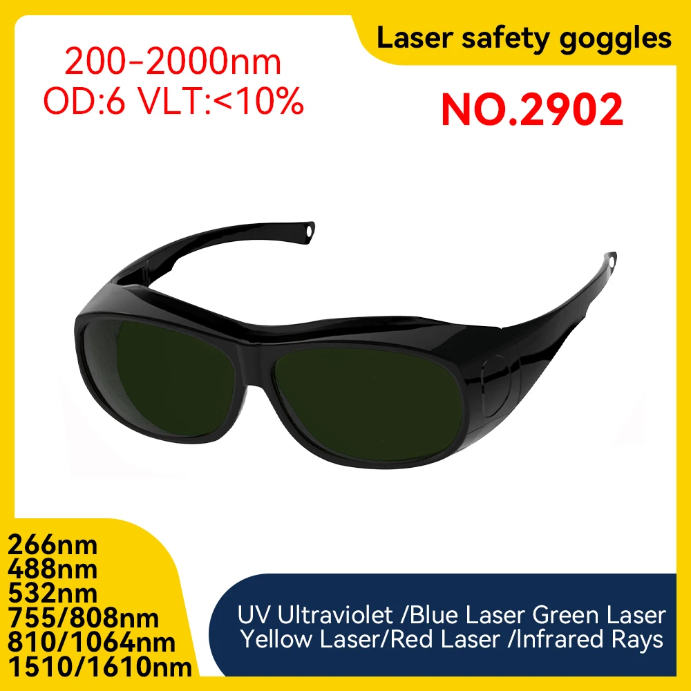 laser glasses Laser Protection 808 1064 OD6 Laser Safety Glasses Protective lenses laser protector laser protective glasses 532