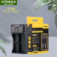 Liitokala Lii-202 Lithium Battery Intelligent Charger 18650 1.2V 3.7V 3.2V AA AAA 26650 10440 16340 21900 20700 14500 18490