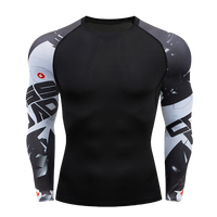 Cody Lundin Men's Compression Gym Wear Swim T Shirt Wholesale Men Gym Wear Slim Fit Rash Guard Compression T Shirt