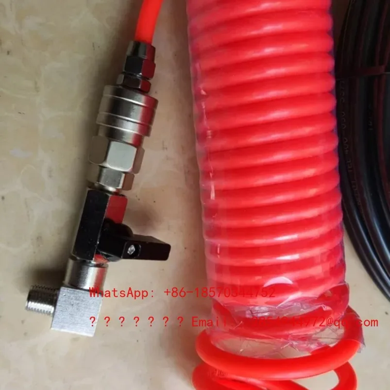 Pneumatic Shock Absorber Controller Is Equipped with A Pipe Connector, Switch Connector with 9 Meters Pipe with Elbow