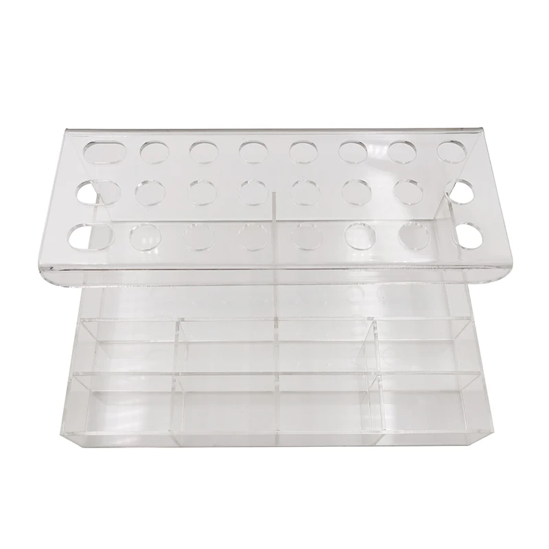 Dental Acrylic Holder Placement Frame Adhesive Storage Box for Composite Syringes & Accessories