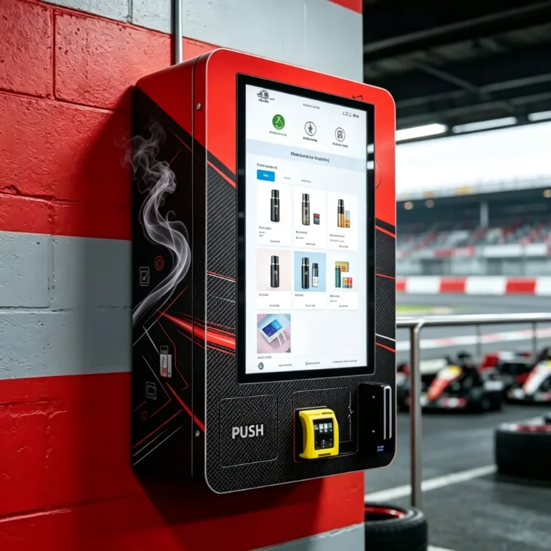 Custom Wall-Mounted Tobacco Vending Machine, Small 32