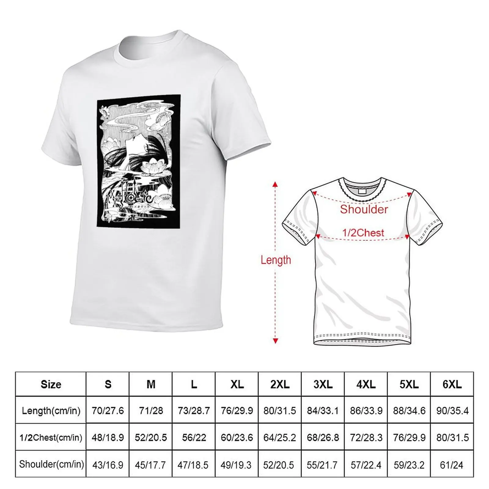 Ichihara Yuuko T-Shirt vintage t shirts Aesthetic clothing Short sleeve tee men