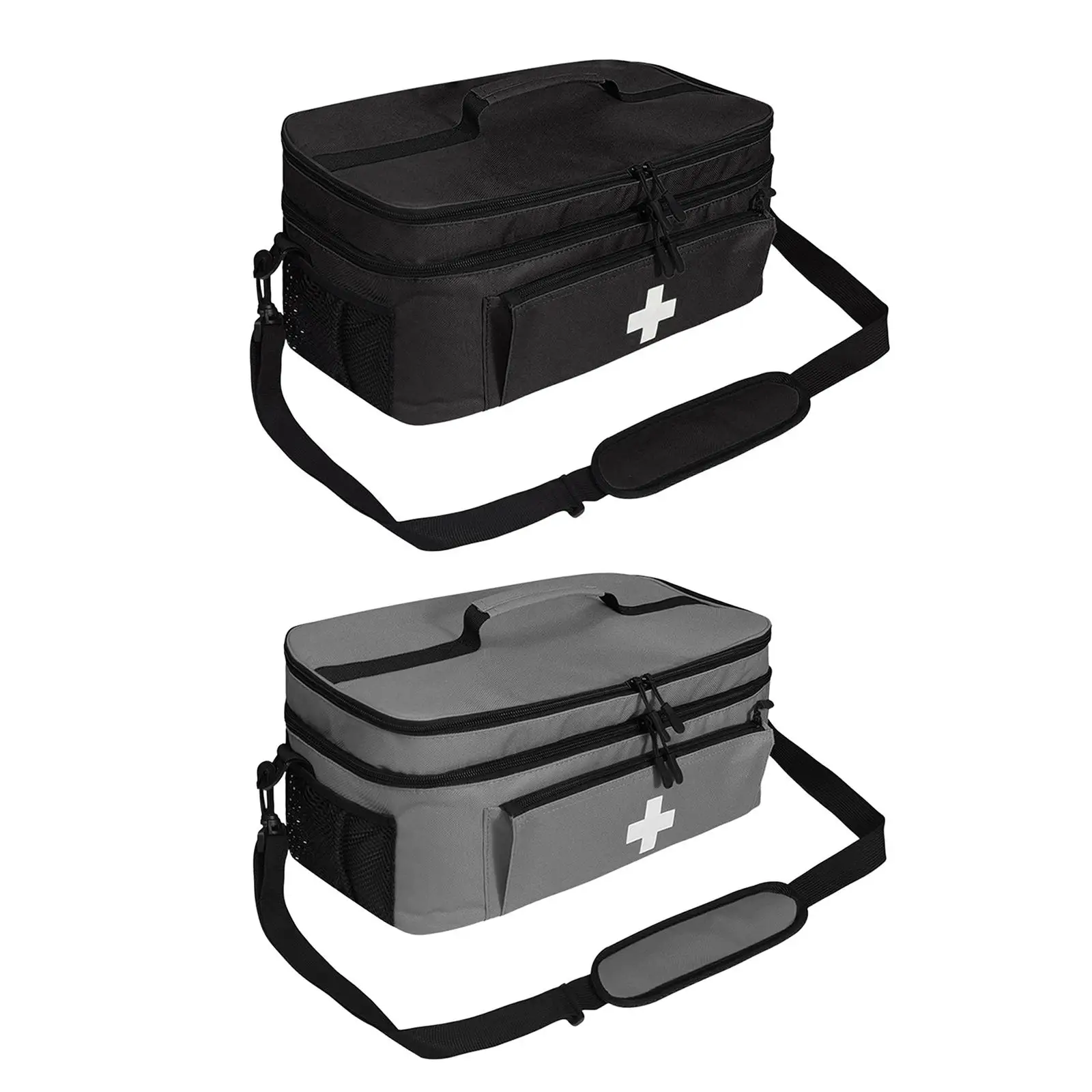 Empty First Aid Bag Emergency Kits Organizer for Workplace Office Home