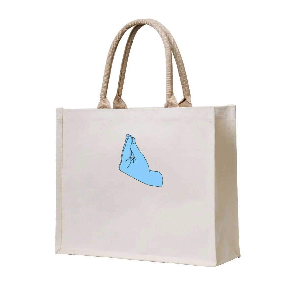

Italian Hand - Light Blue Tote Bag Women's handbag bags for women Women's shopper bag