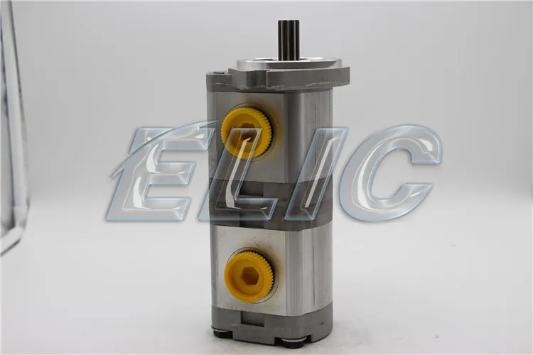 Vendita calda Escavatore Bomba De Engranaje EX100-5 9218033 Doppia pompa a ingranaggi idraulica olio interno Pompa di carica pilota 9218038