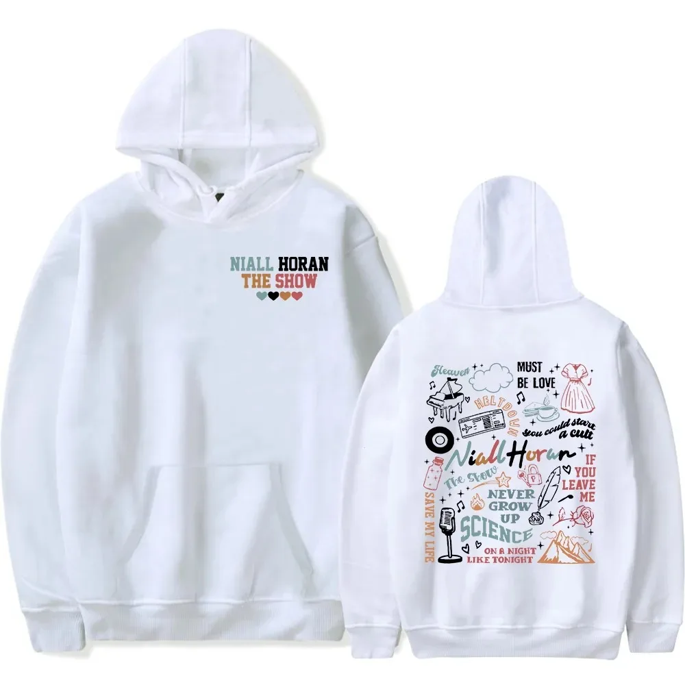 Men's and Women's Hoodie, Casual Style Hoodie, The Show Live On Tour, Unisex Pullover, Autumn Tops, Niall HORAN 2024