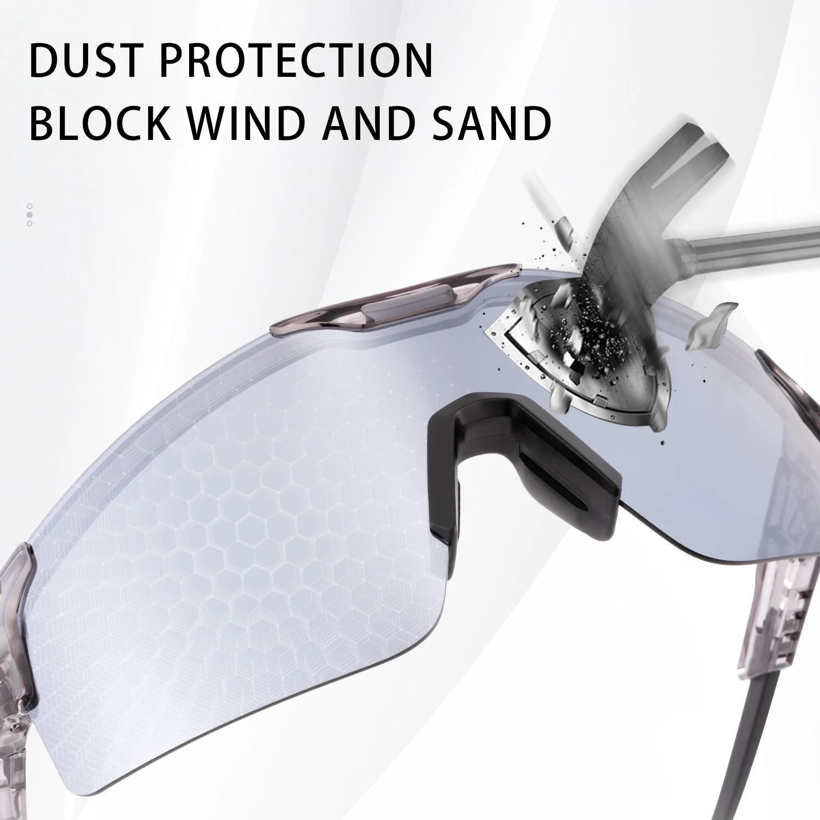 SCVCN Sport Radfahren Gläser MTB UV400 Sonnenbrille Angeln Wandern Polarisierte Brillen Männer Frauen Outdoor Reiten Schutz Gläser