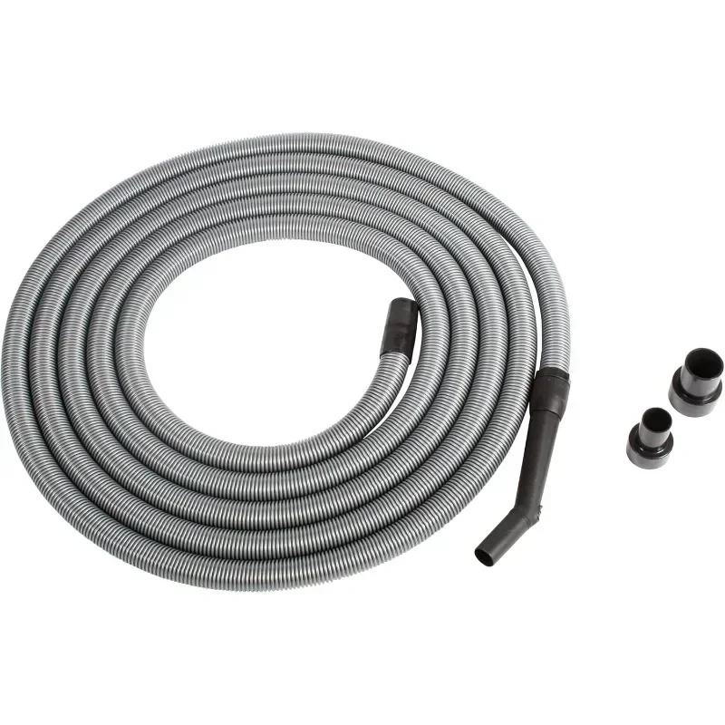 Home.30 Ft. Premium Shop Vacuum Extension Hose with 2 tank adapters and 1.25