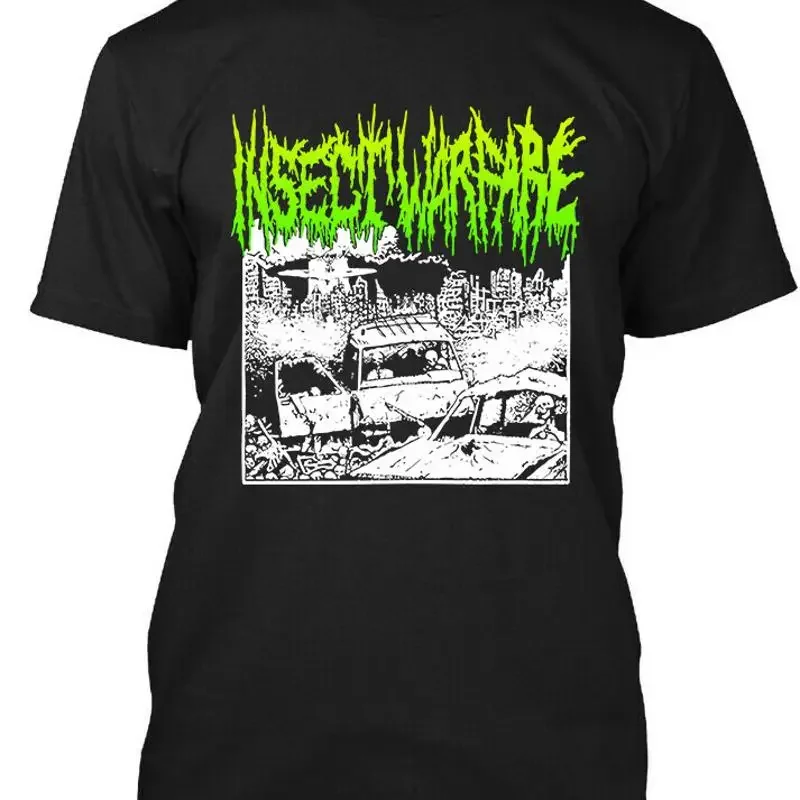 Limited NWT Insect Warfare American Grindcore Music T Shirt Size S 4XL