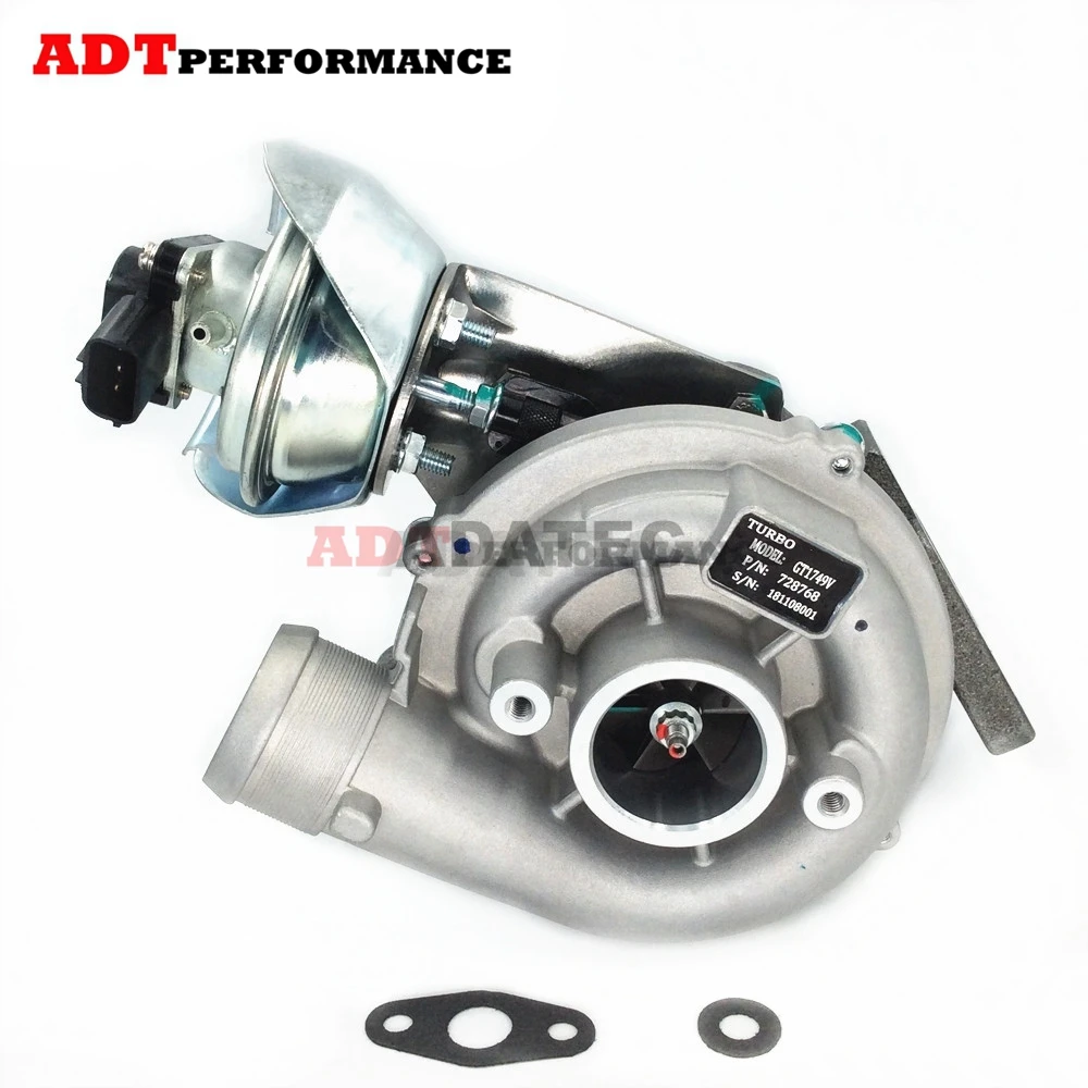 

Full Turbocharger GT1749V 760774 728768 753847 9654262180 9654931780 Turbine 148381 for Volvo C30 136HP 100Kw 2.0D D4204T 2006-