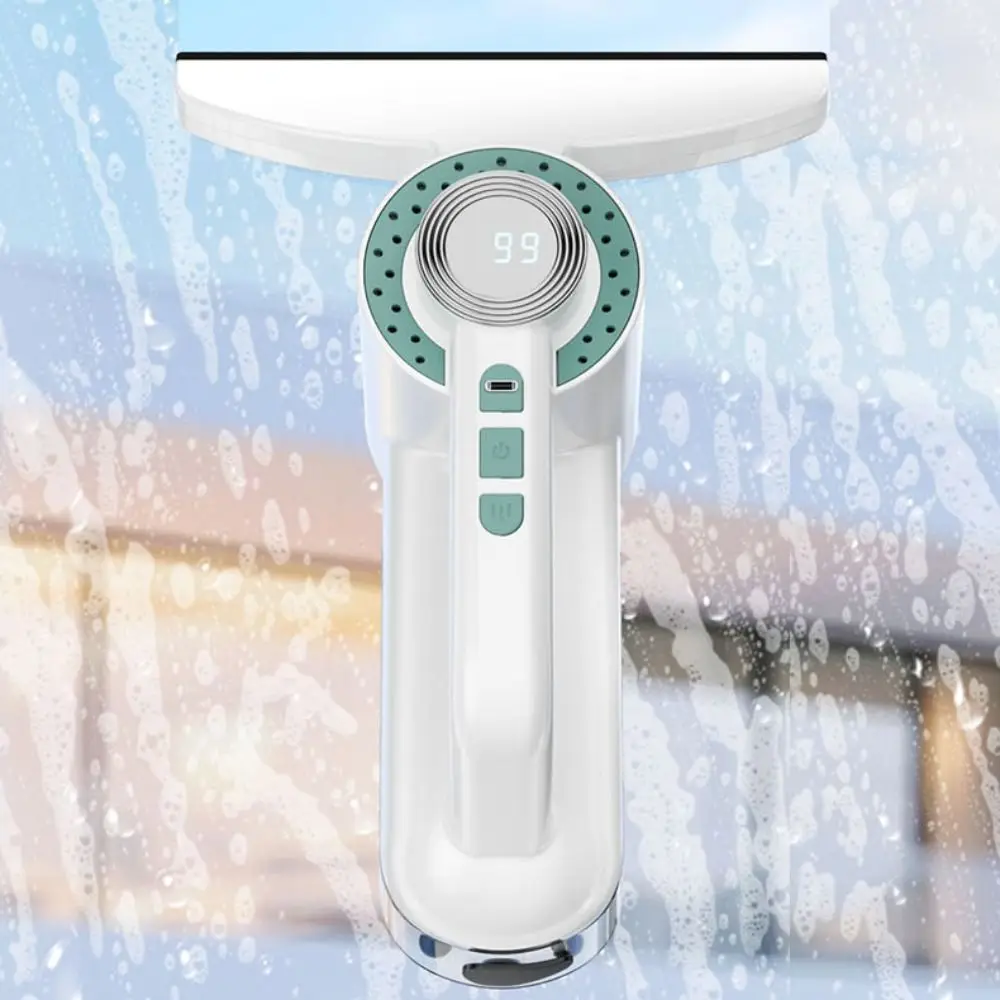 

Cordless Electric Window Cleaner USB Rechargeable Water-Absorbing Window Glass Clean Scraper Long-lasting Battery Life